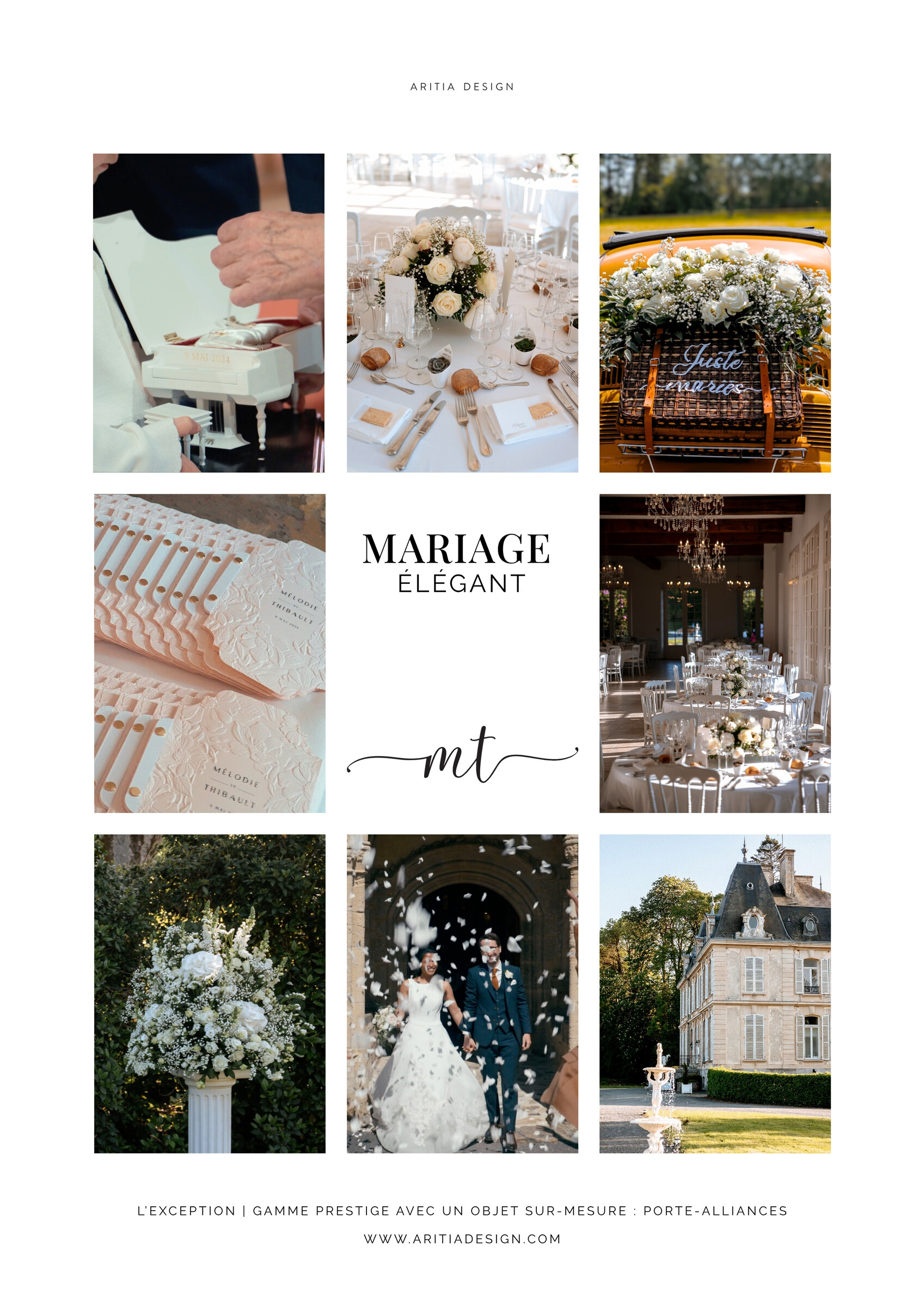 Réalisation — Mariage élégant