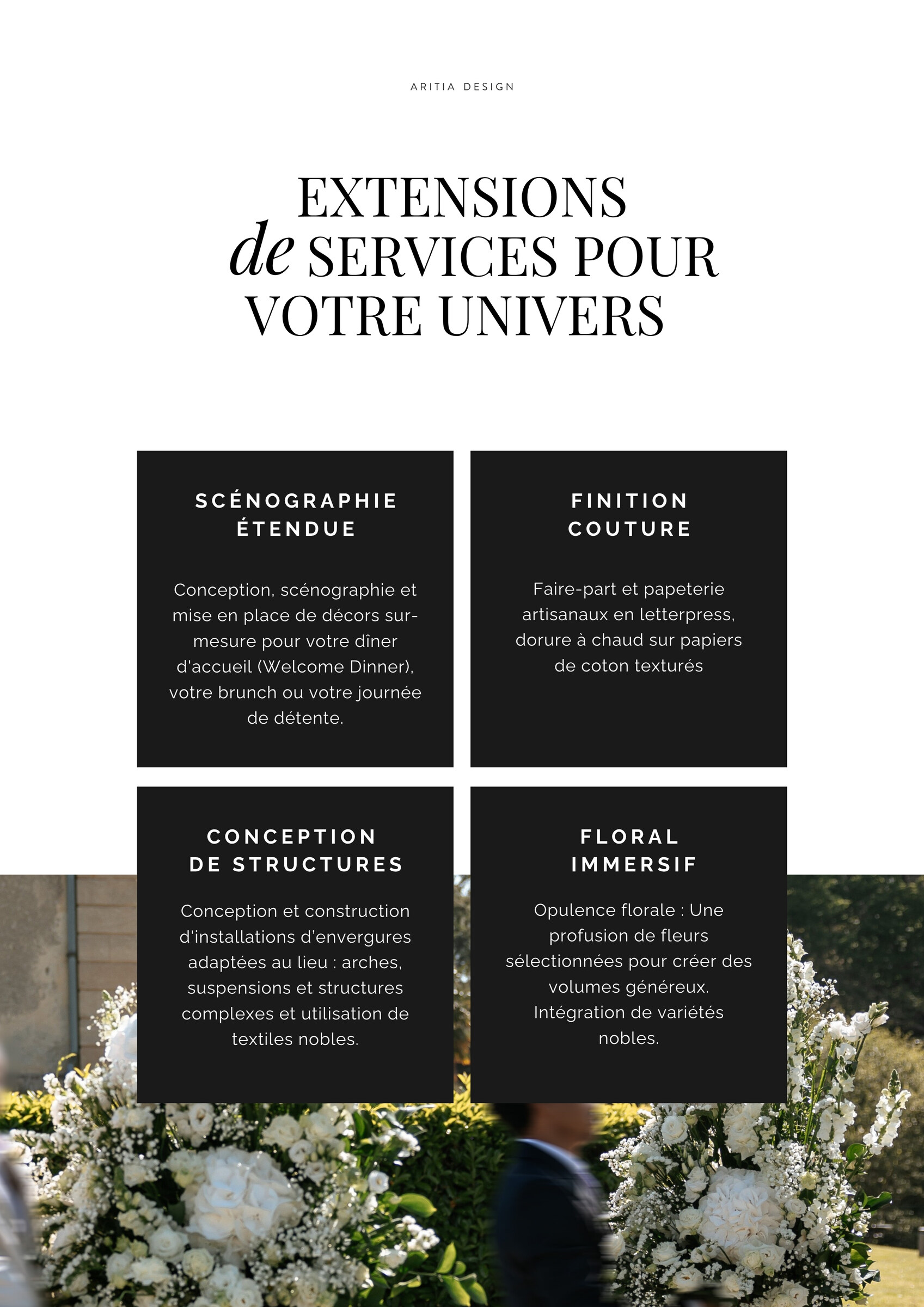Extensions de services pour votre univers