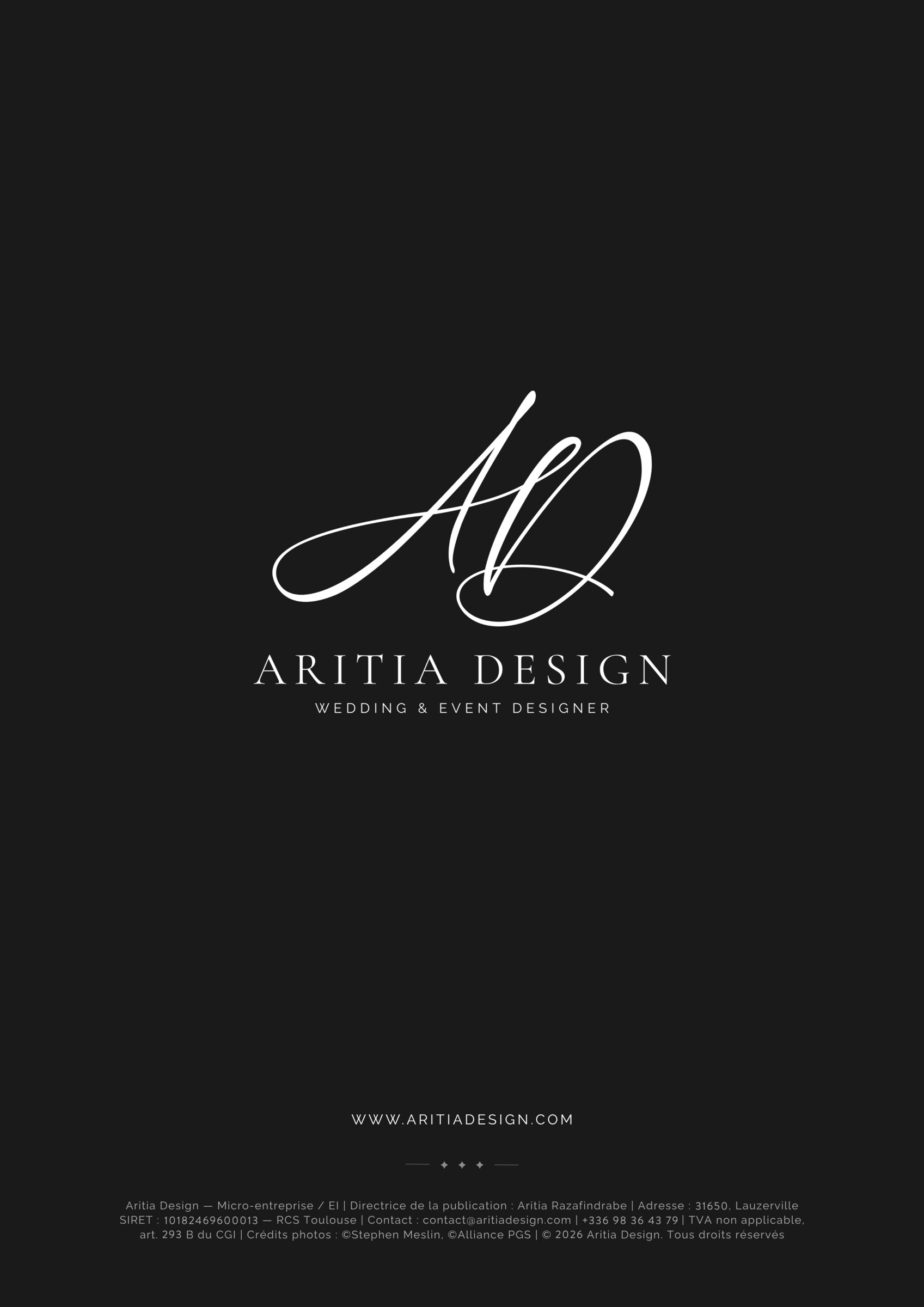 Aritia Design — Wedding & Event Designer